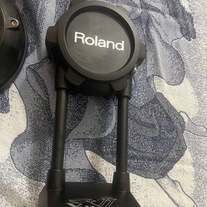 Roland Black and Gray Drum Kit Components Set